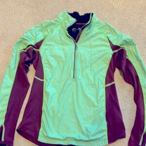 Mizuno athletic half zip sweatshirt size xs